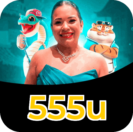 Plataforma 555u mostrando interface moderna, jogos certificados e recursos de segurança licenciados